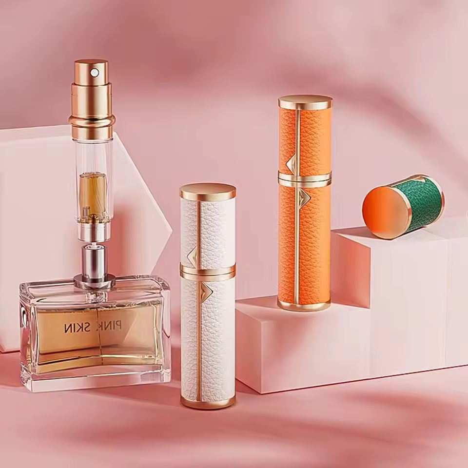 Luxury Leather Perfume Atomizer