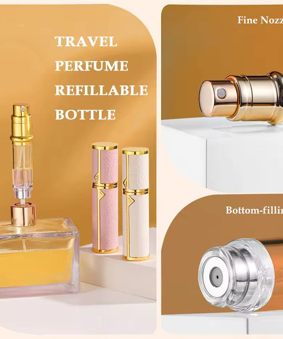 Luxury Leather Perfume Atomizer