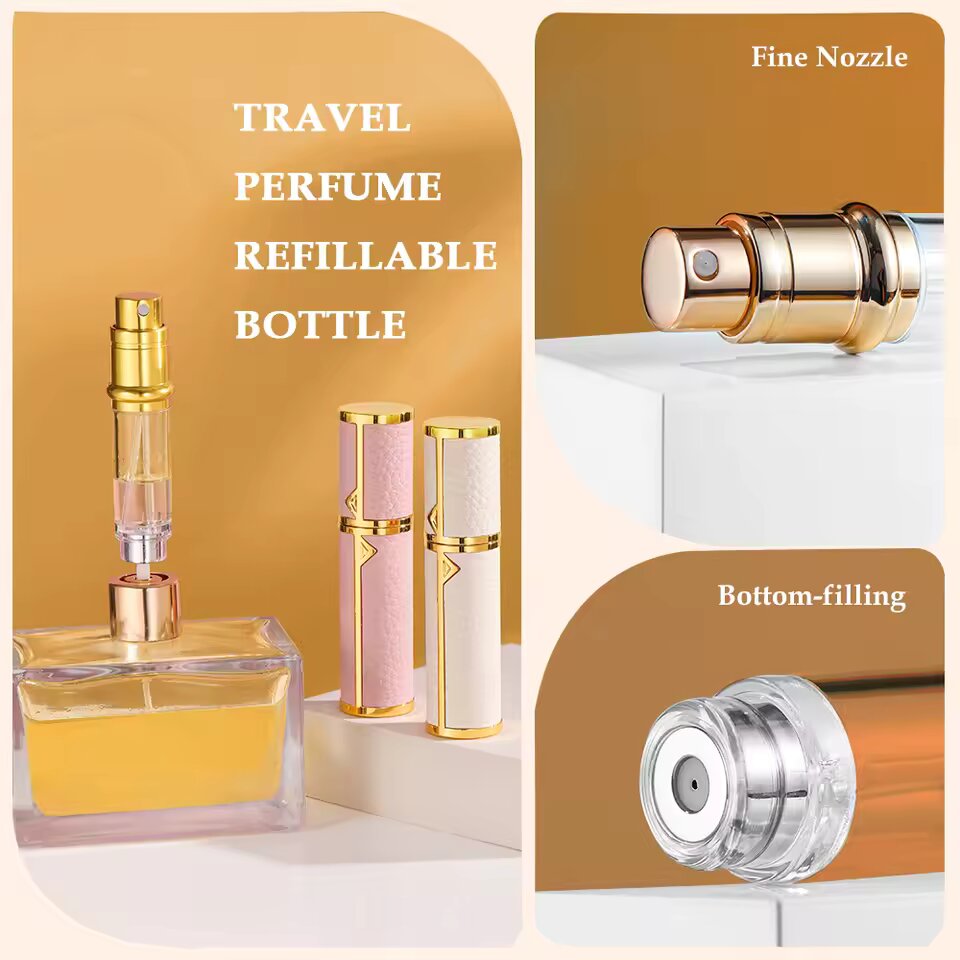 Luxury Leather Perfume Atomizer