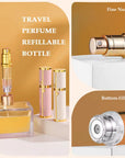Luxury Leather Perfume Atomizer